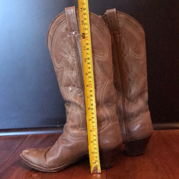 Dan Post Taupe Western Boots - Picture 6 of 9